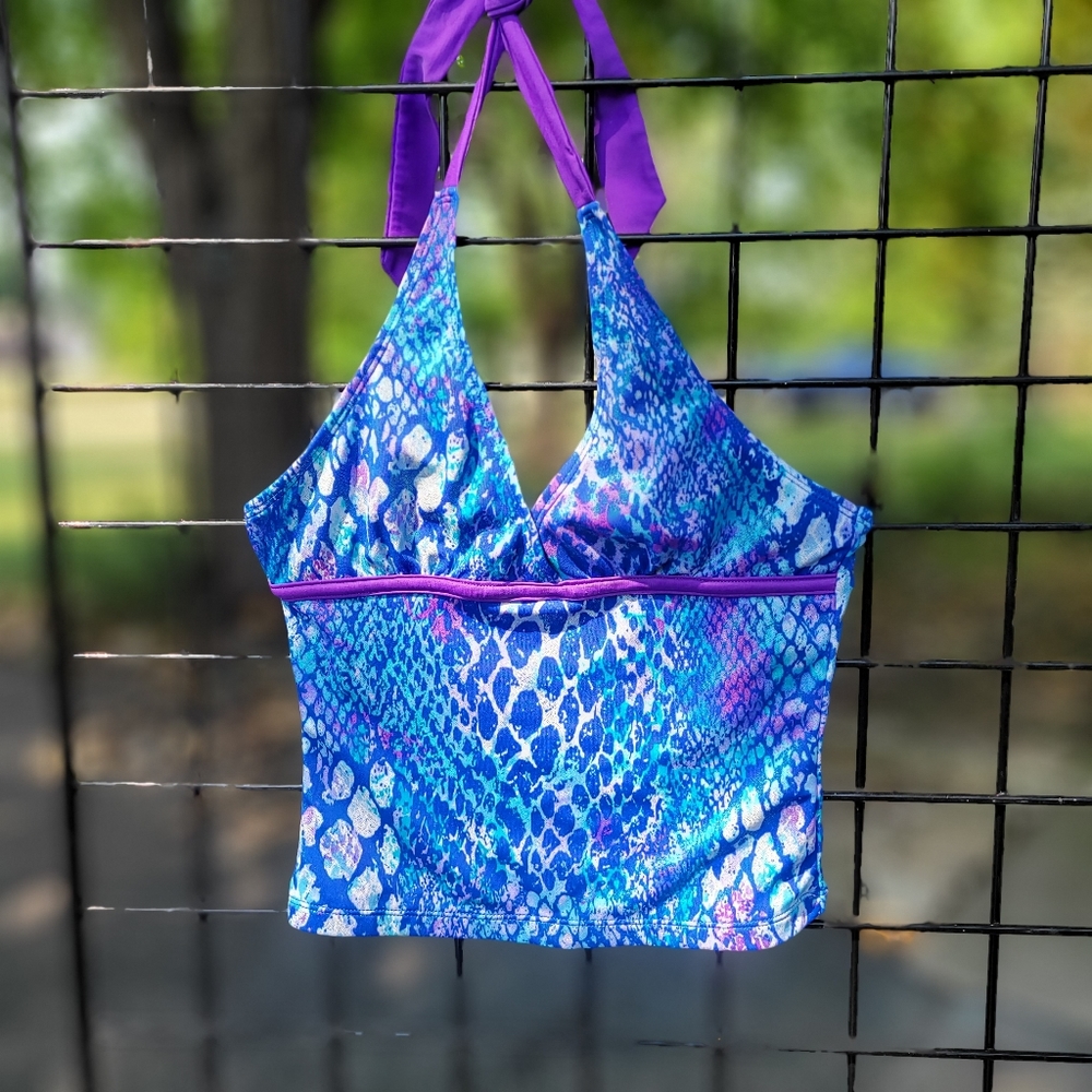 Shimmery Mermaid Swim Top